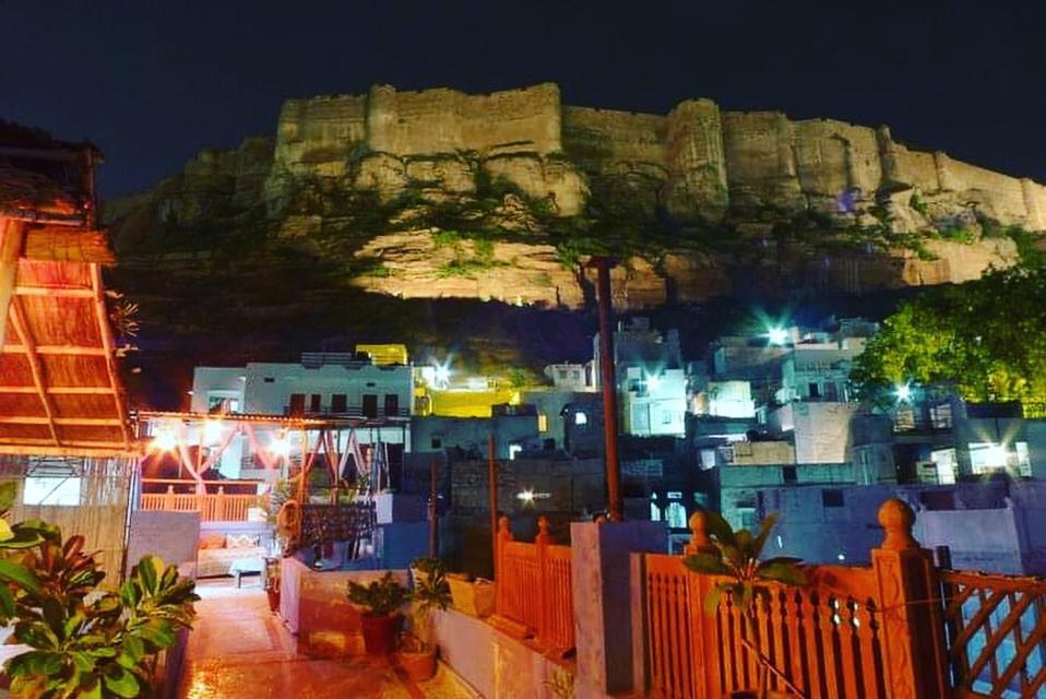 Pushp Guest House Jodhpur  Buitenkant foto