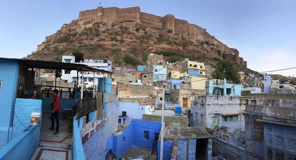 Pushp Guest House Jodhpur  Buitenkant foto